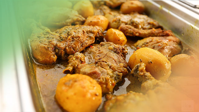 Colombo de Poulet guadeloupéen